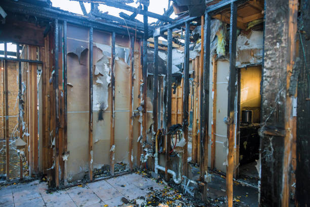 Professional Fire Damage Assessment technician working in Sicklerville, NJ